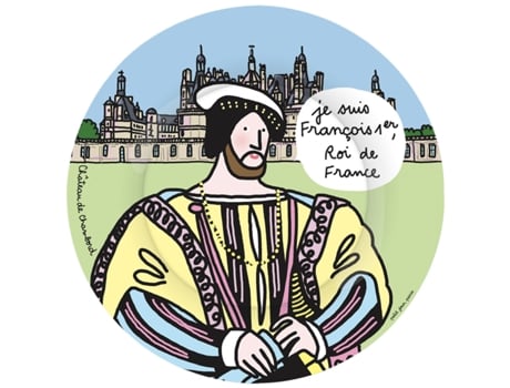 Juego de 6 Platos PETIT JOUR Chambord -Francois 1er (Multicolor - Melamina - 20 x 20 x 1 cm)