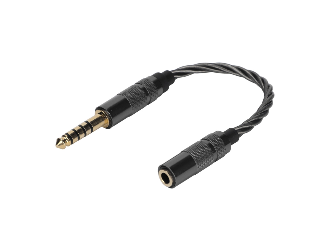 Adaptador De Cabo 4.4mm Macho Balanceado Para 3.5mm Fêmea Estéreo Para Nw-zx507 Dmp-z1 Daps