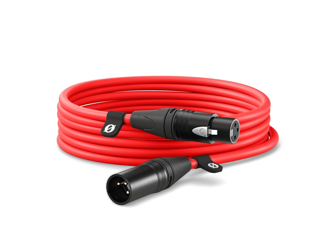 Cable de audio Røde XLR6M R de 6 m XLR rojo Rode