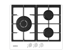 Placa de Gas INFINITON GG-332 (Gas Natural y Butano-Propano - 60 cm - Blanco)
