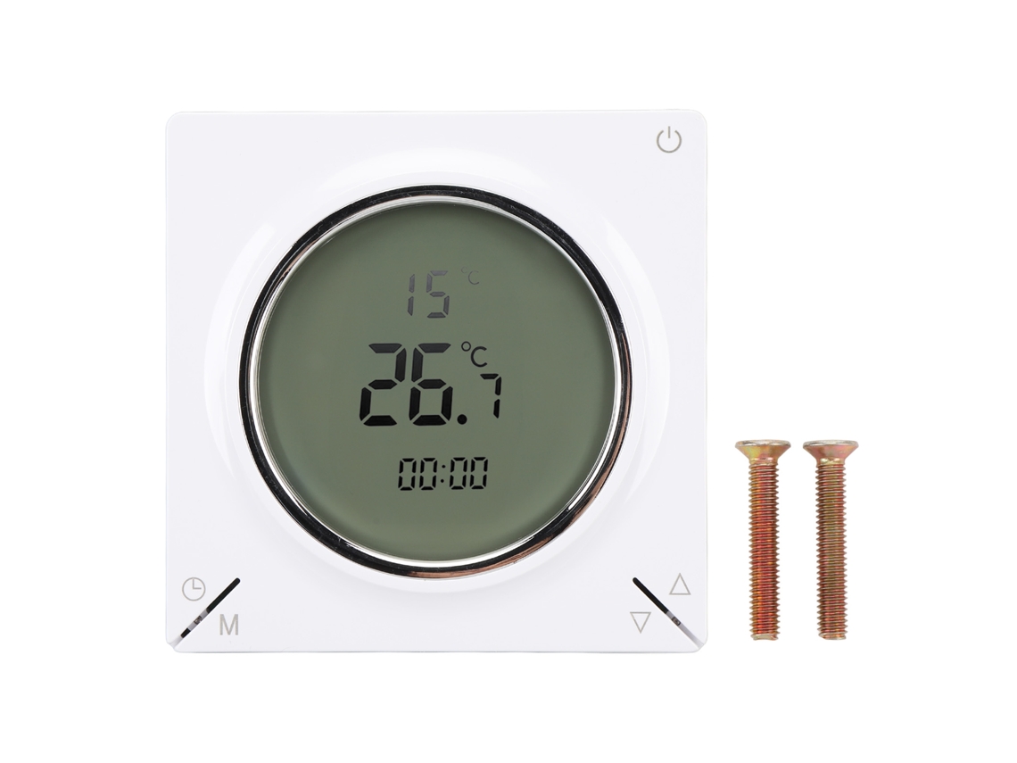 Termostato Digital Inteligente De 16 A Con Pantalla Lcd Y Función De Memoria Para Calefacción Residencial.