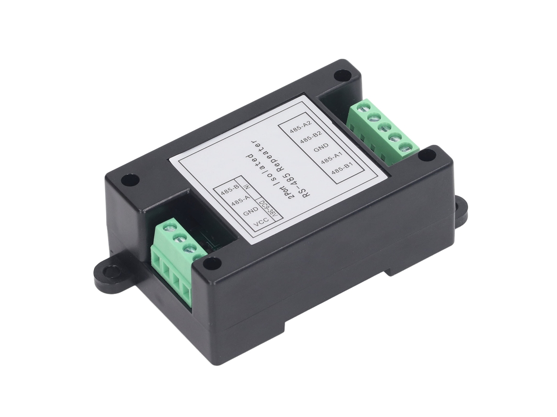 Repetidor Industrial Aislado Rs485, 2 Canales, Con Aislamiento Fotoeléctrico, 9-36 V Cc