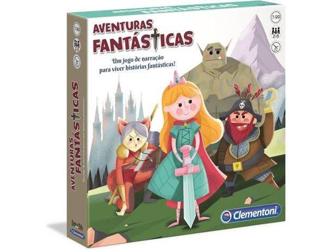 Juego de Mesa CLEMENTONI Aventuras Fantásticas (Edad Mínima: 7)
