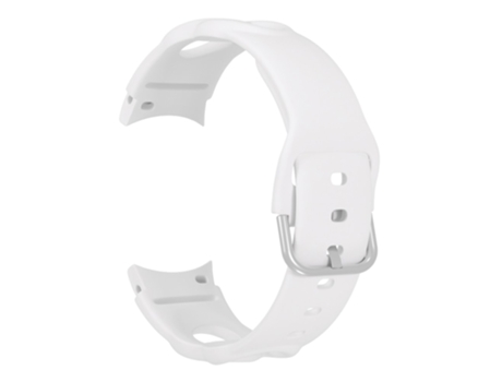Correa de Silicona liberación rápida 20mm para Samsung Galaxy Watch 5 40mm/44mm/5 Pro 45mm - blanco