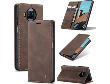 Funda para Xiaomi Mi 10T Lite PHONESHIELD Caseme Elite Castaño