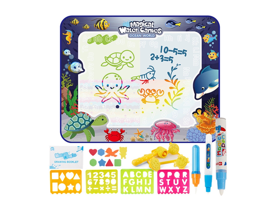 Quadro De Desenho Bloco De Desenho Grande Quadro De Escrita Brinquedo Educativo (Idade Mínima: 3 Anos)