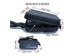 Bolsa de bicicleta Gusshious Accesorios de bicicleta Regalos de ciclismo para hombres Negro Gusshious