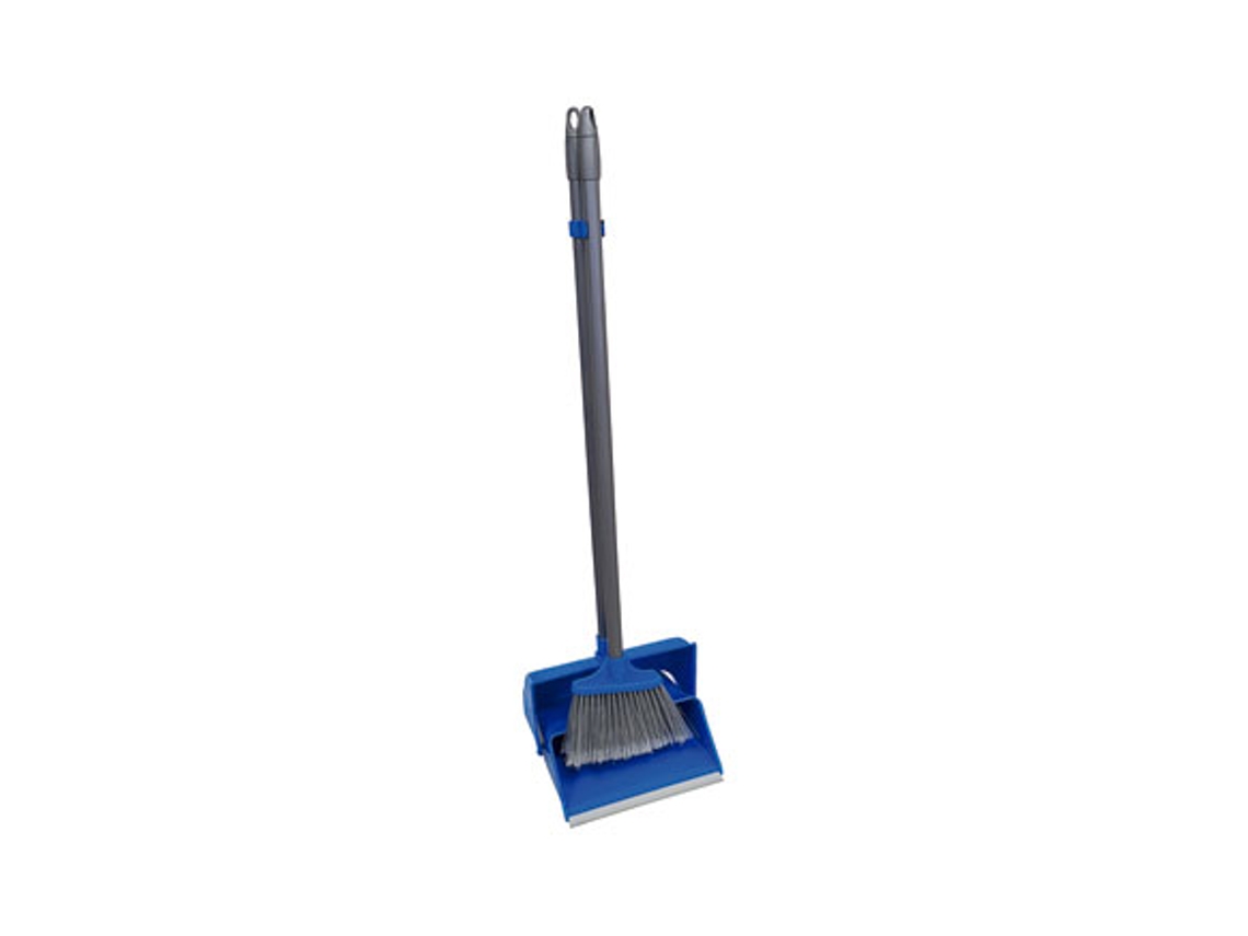RECOGEDOR CON PALO PLEGABLE + ESCOBA