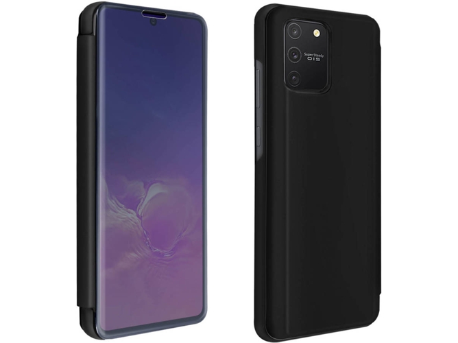 Funda Samsung Galaxy S10 Lite AVIZAR Espejo Negro