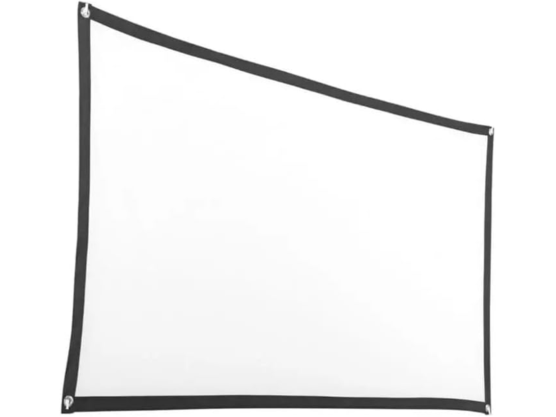 Pantalla De Proyección Portátil 4k Ultra Hd Resistente A La Luz, Formato 4:3 Para Cine En Casa (72 Pulgadas),