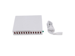 Cargador USB (carga multidispositivo de 12 puertos, indicador LED inteligente)