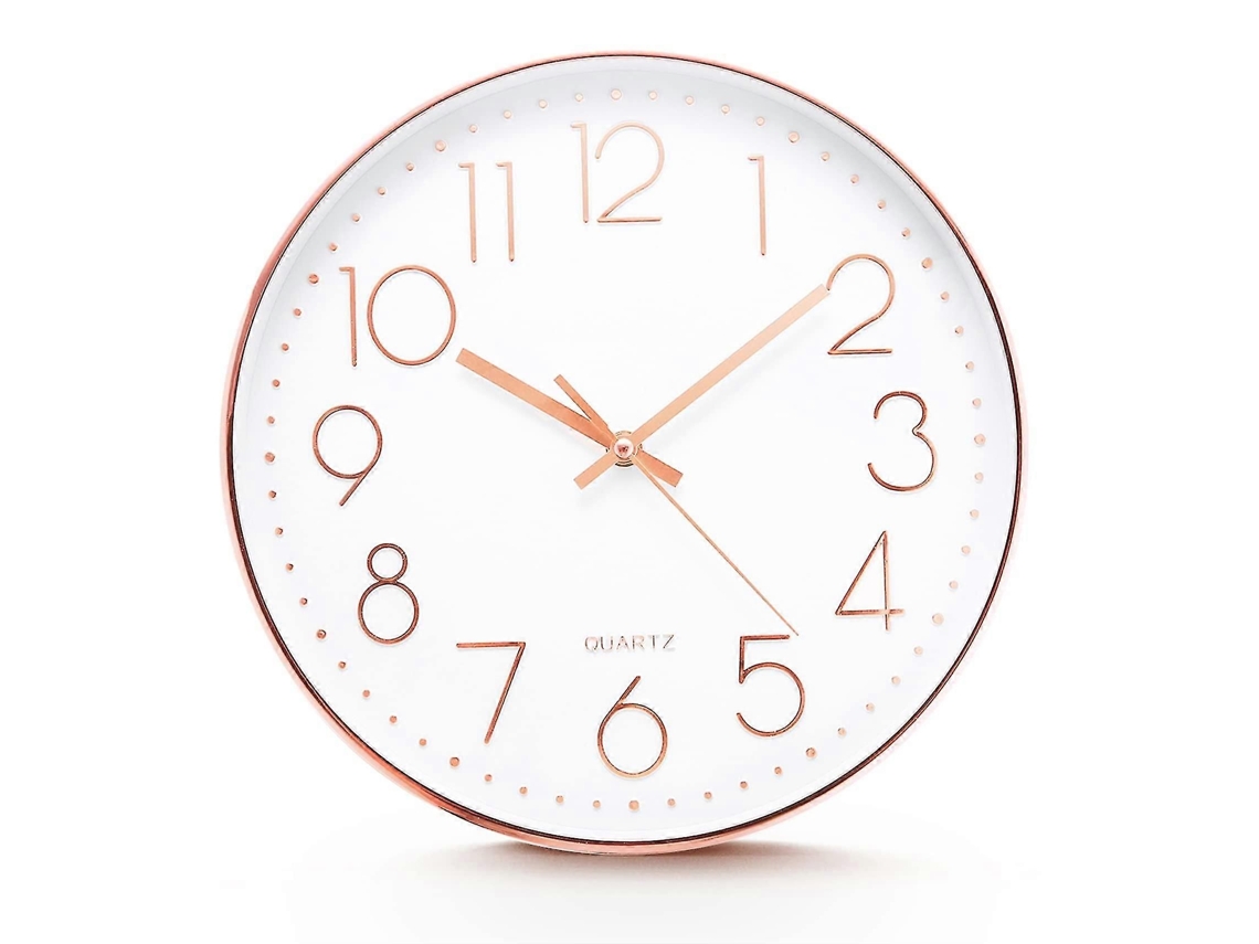 Reloj Jeteveven, redondo, 30 cm, cuarzo silencioso, decorativo, reloj infantil, K GOKOCO