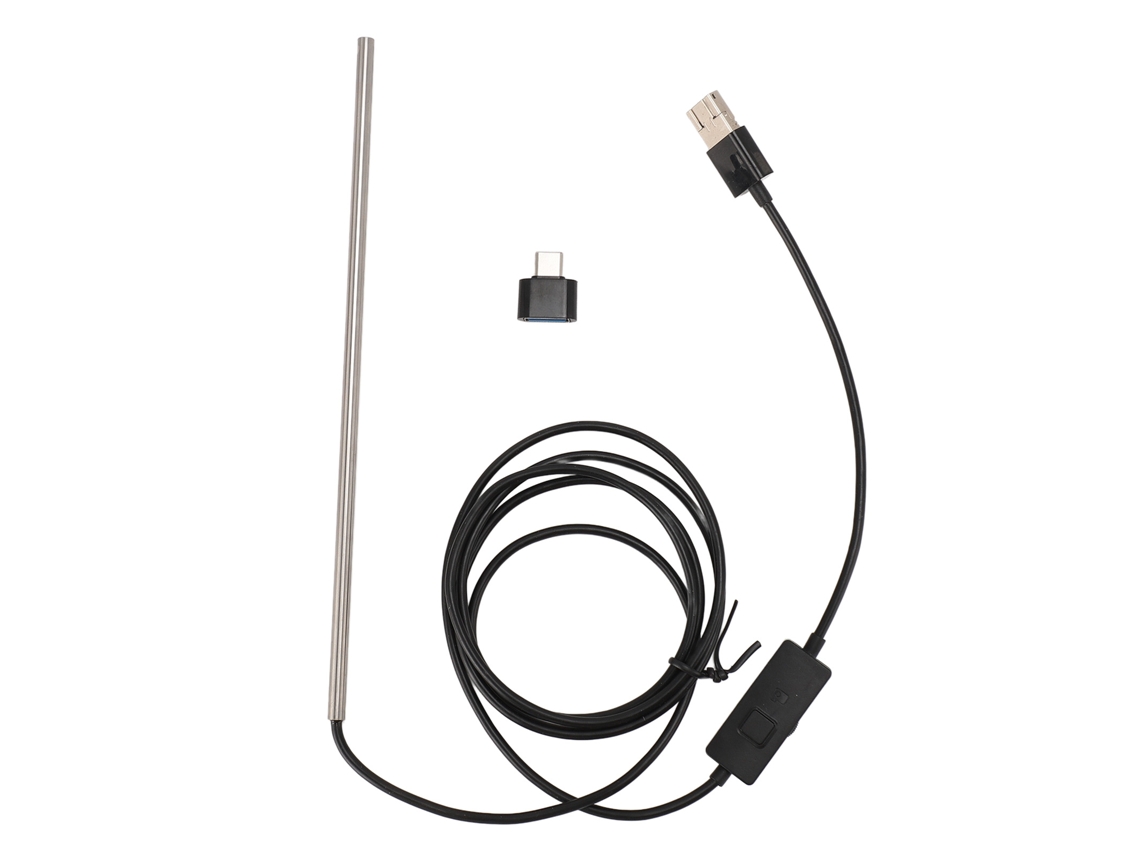 Endoscopio Industrial Ip67 Resistente Al Agua 720p 3 En 1 Usb Tipo C Micro Usb Con 6 Led, 1,5 M 5 Mm, Para Teléfono Móvil/tableta