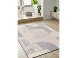 Alfombra Interior Geométrico - Atticgo - Porto Beige / Gris 160x230 Cm
