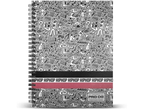Cuaderno PRODG Hip Hop (A4 - Cuadriculado)
