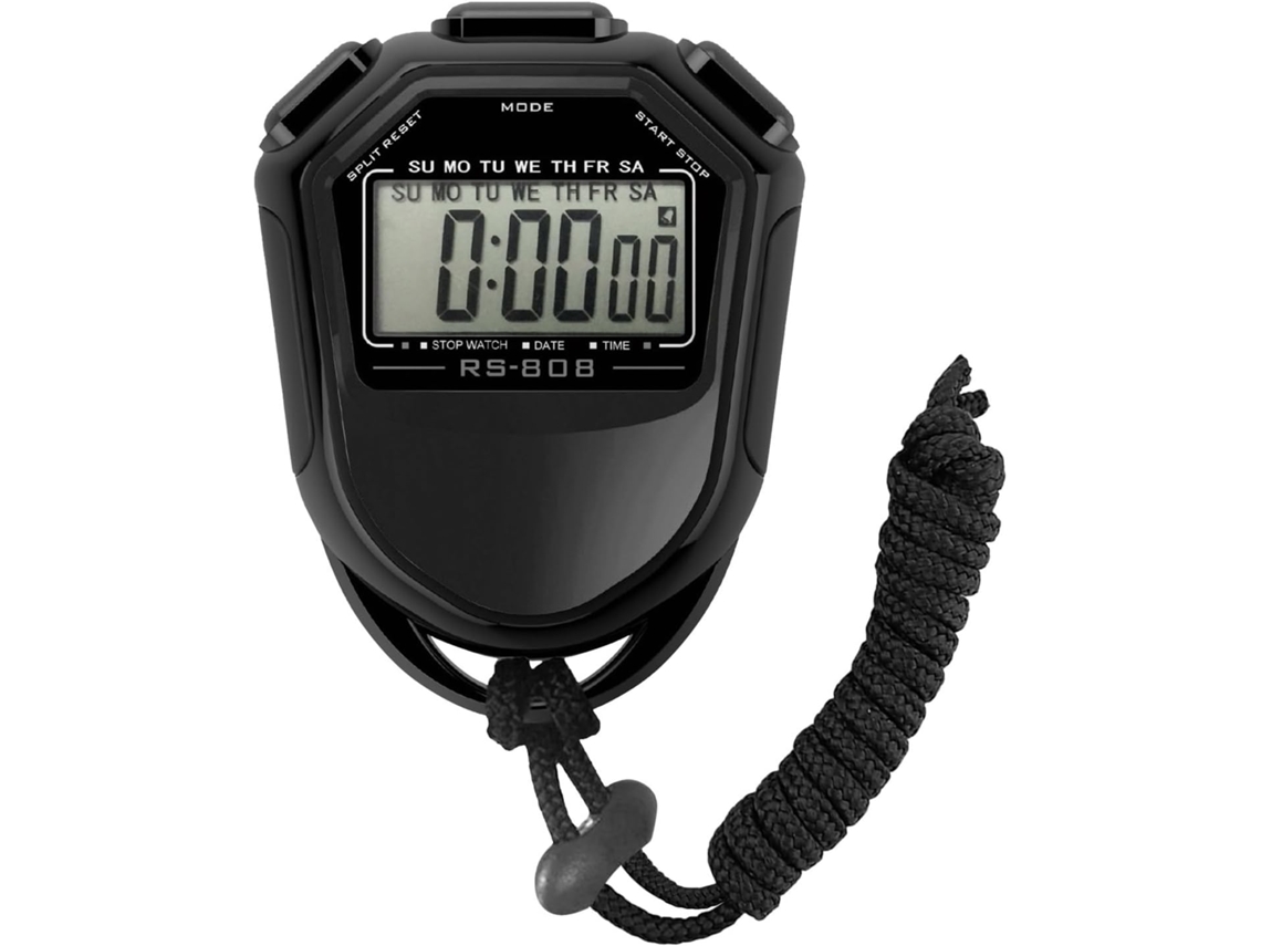 Chronomètre Numérique Etanche, Minuterie Lcd Portable, Compteur De Sport Avec Sangle La Natation,
