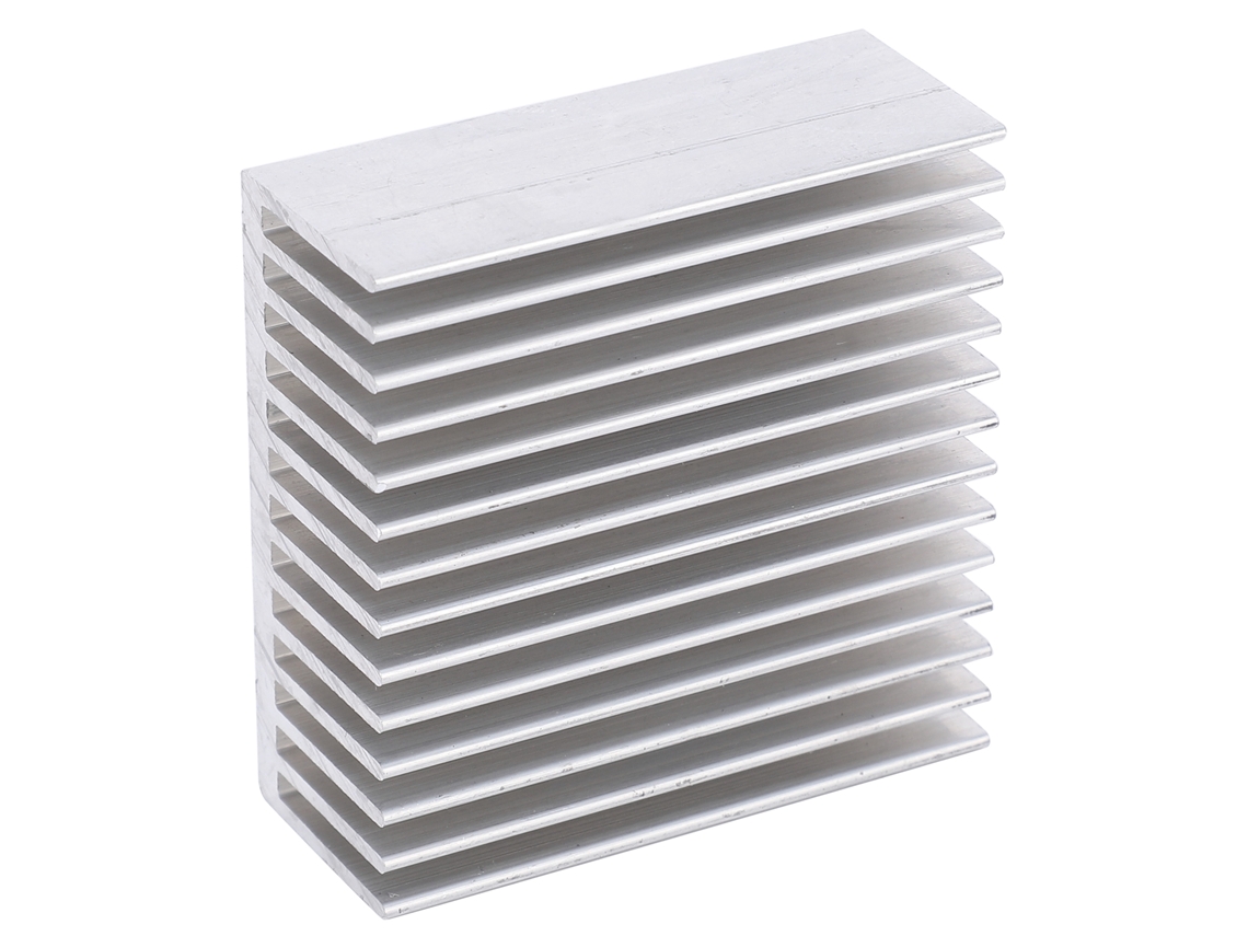4 Disipadores De Calor De Aluminio Q50x20x50 Para Placas De Refrigeración De Cpu De Routers