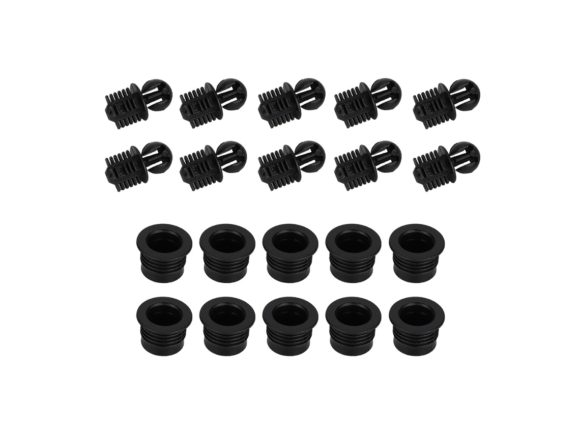 10 Pares De Botones De Presión De Plástico Para Asegurar Y Proteger Altavoces.