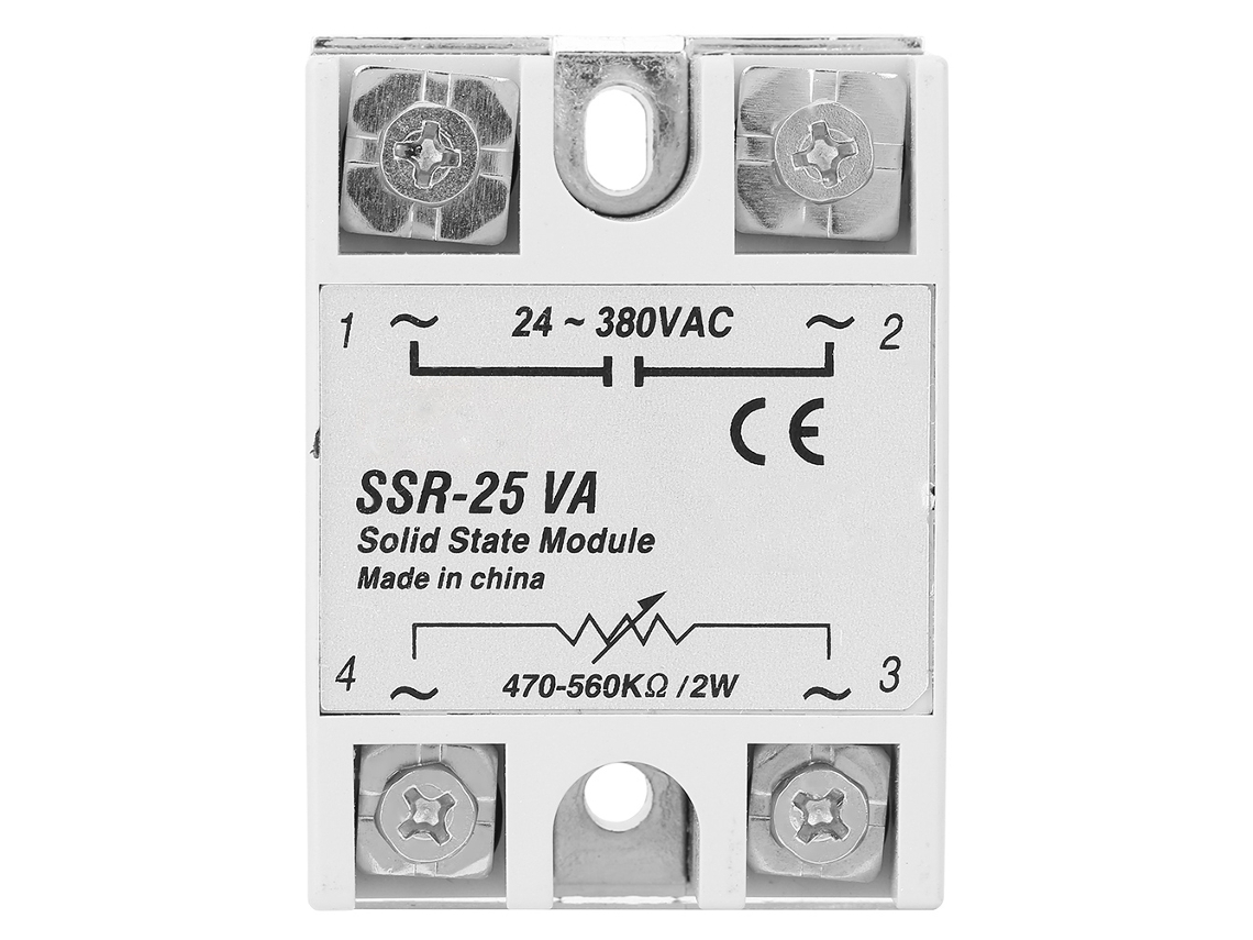 Yncm2026-relé De Estado Sólido Industrial Ssr-25va 50-250v A 24-380v Módulo De Relé