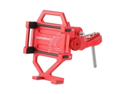 Soporte Para Teléfono Móvil Para Bicicleta, Ajustable Y Antideslizante, Fabricado En Aleación De Aluminio.