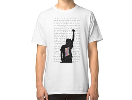 Camiseta ROCKINSTONE Just Hold On Louis Tomlinson Algodón para Hombre (XL)