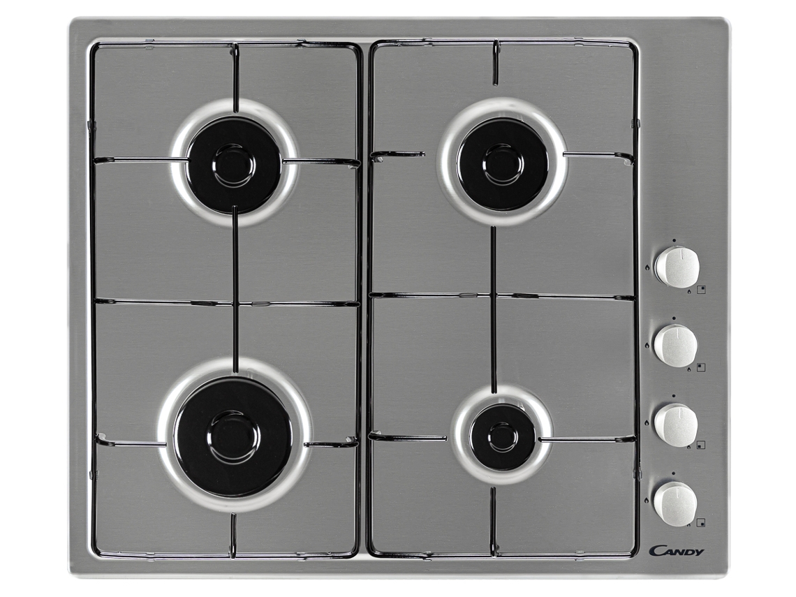 PLACA GÁS INOX CANDY CHW 6LX