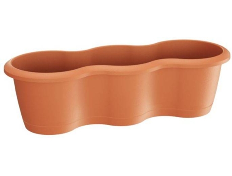 Maceta PROSPERPLAST Respana Triple (Naranja)