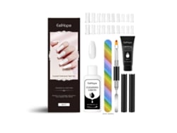 Kit de extensión de uñas Crystal White 06