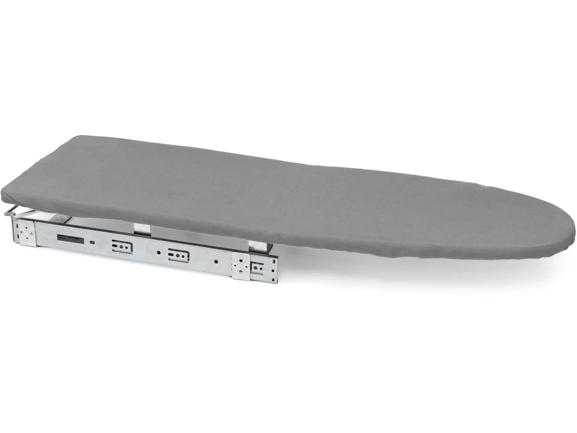 EMUCA Tabla de Planchar Plegable y Extraíble para Muebles Plancha 2- Acero y Madera-