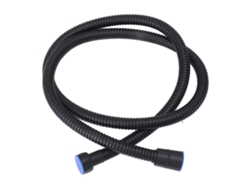Manguera De Ducha Extralarga De Acero Inoxidable Negro Resistente Al Calor De 119 Cm (47 Pulgadas)