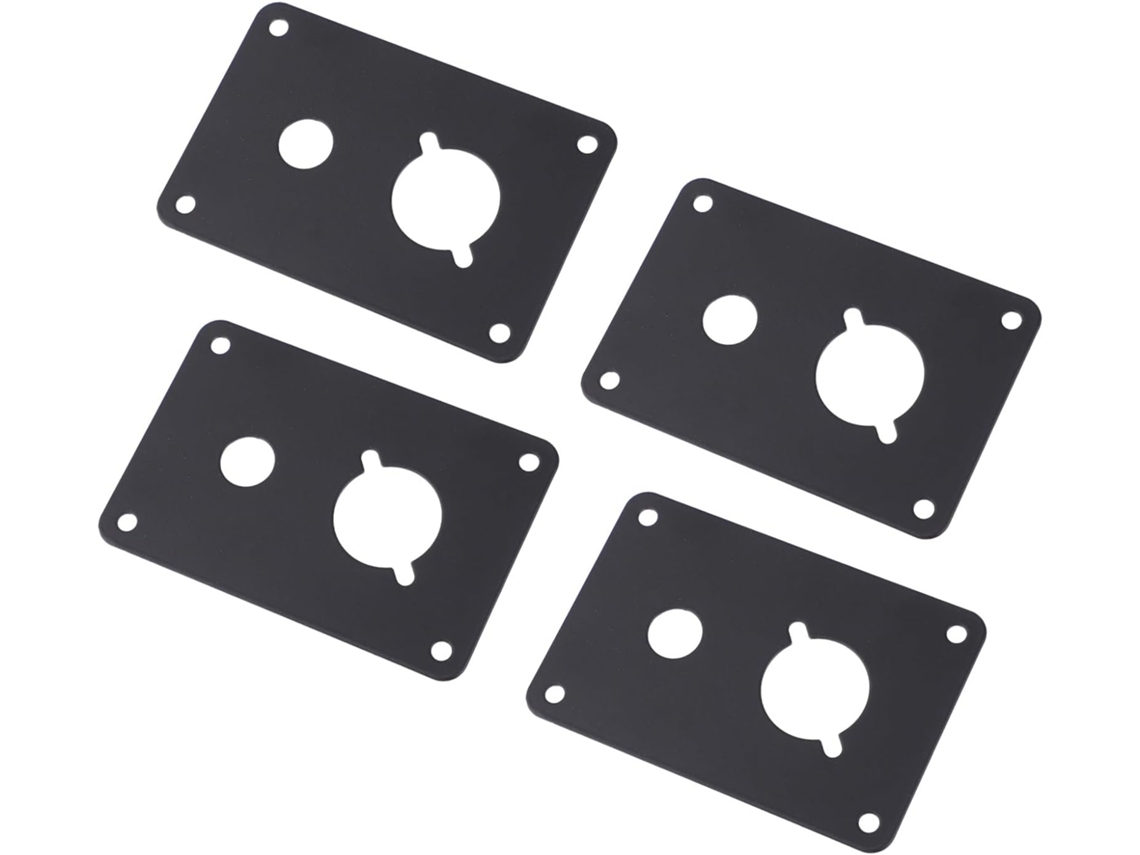 Placa De Altavoz De 4 Piezas Para Adaptación De La Carcasa Del Panel Trasero