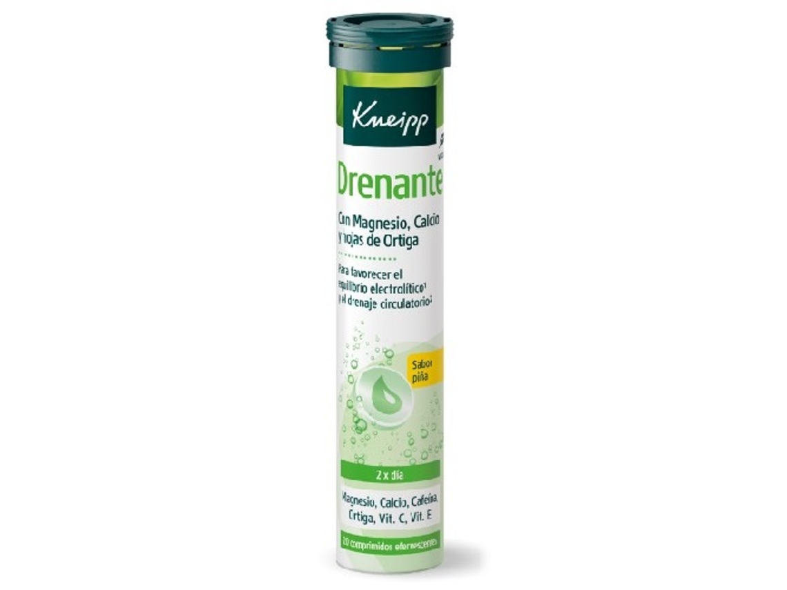 Drenante Sabor a Piña 20 Comprimidos KNEIPP
