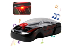 Brinquedo De Carro Com Volante De Controle Manual Luzes E Música Interativo Para Crianças
