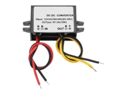 Veloriskku-módulo Conversor Dc-dc Buck Step Down De 12v/24v/36v/48v Para 5v 2a Fonte De Alimentação