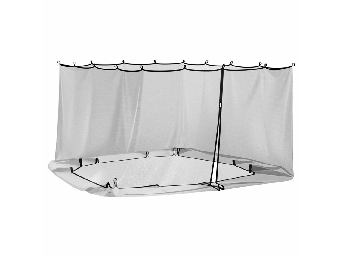 Vidaxl Red De Mosquito Para Gazebo 220 Malla Malla De 220 Negro