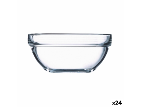 Bol Luminarc Transparente Vidrio (Ø 14 cm) (24 Unidades)