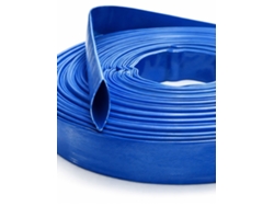 Manguera Plana Reforzada Arin Flat De Pvc Azul | Alta Presión | Rollo Completo 125mm