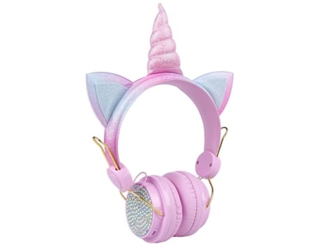 Auriculares SAMURIIRON Cómodos auriculares con cable ajustables con auriculares de dibujos animados con micrófono