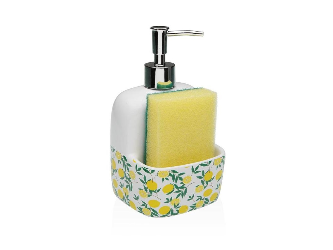Dispensador Jabon Ceramico Lemons