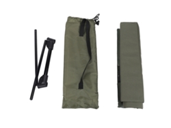 Silla de playa con respaldo ajustable, plegable, portátil, ligera y transpirable, ideal para acampar y pescar al aire libre.