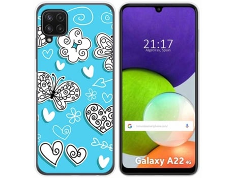 Carcasa Samsung Galaxy A22 4G / M22 TUMUNDOSMARTPHONE Dibujos Multicolor
