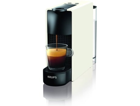 Cafetera de Cápsulas KRUPS Nespresso Essenza Mini XN1101P2 Blanco