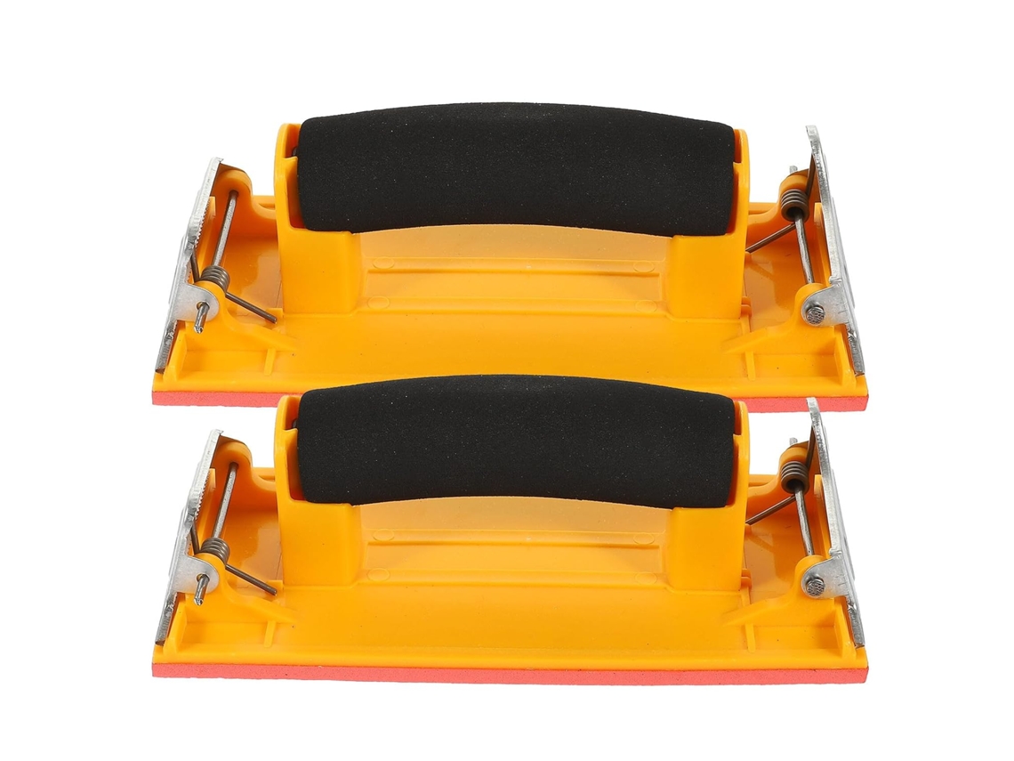 Juego De 2 Soportes Manuales De Vidrio Para Papel Con Mango Antideslizante Y Base De Espuma.