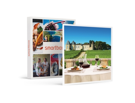 Caja Regalo SMARTBOX Saborea Burdeos: 1 noche con desayuno y cena tradicional o cata de vinos para 2