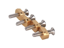4 Piezas Tuerca T M6 Y 4 Tornillos Para Montaje De Hydrofoil, Compatibles Con Todas Las Pistas De Surf Sdu, Latón