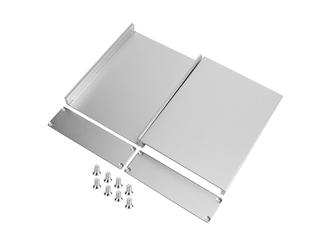 Caja De Disipación De Calor De Aluminio Para Placas De Circuito Impreso, 33x114x150 Mm