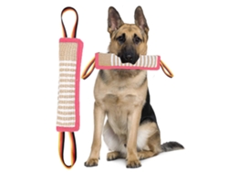 Juguete De Entrenamiento Para Perros, Resistente, Ideal Para Cachorros Que Juegan A Tirar De La Cuerda Y Alivia El Dolor De La Dentición. Henten Home (rosa, 2 Unidades)