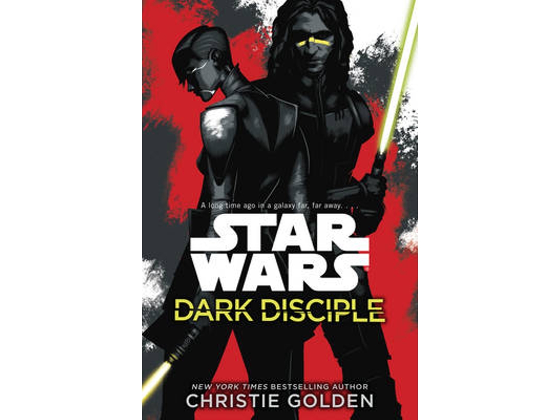 Libro Star Wars Dark Disciple de Christie Golden (Inglés)