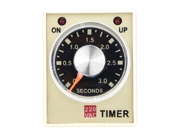 Relé temporizador de retardo al encendido Ah3 3 AC 220V 50/60Hz 3s