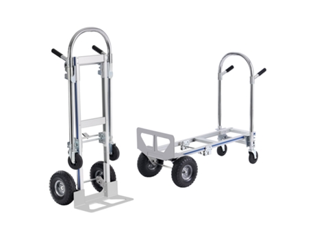 Carro plegable 2 en 1 con capacidad de carga de 800 libras, aleación de aluminio, acero al carbono VEVOR